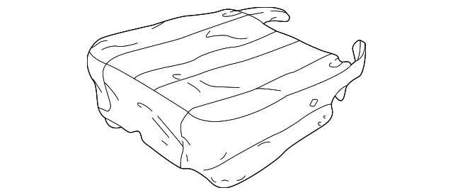 12386323 Деталь SEAT COVER, LEFT