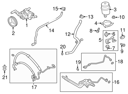 M6 Gran Coupe PUMP & HOSES