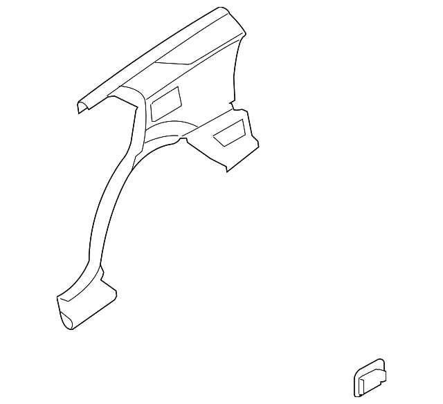 69511-3E110 Деталь FUEL DOOR