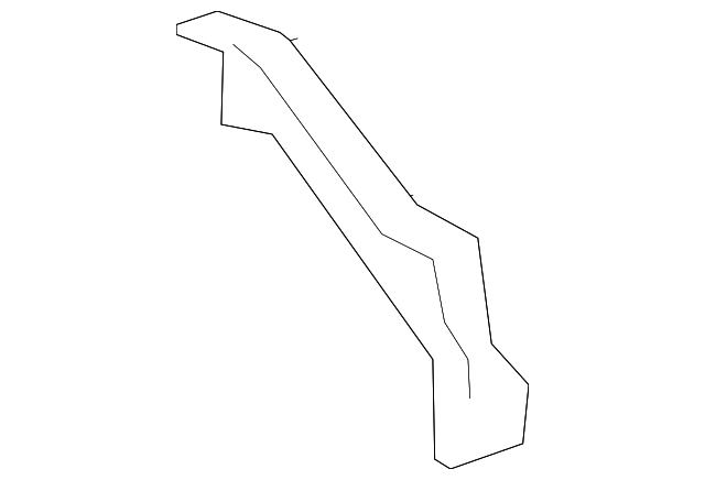 15029772 REAR BRACE REINFORCEMENT, RIGHT