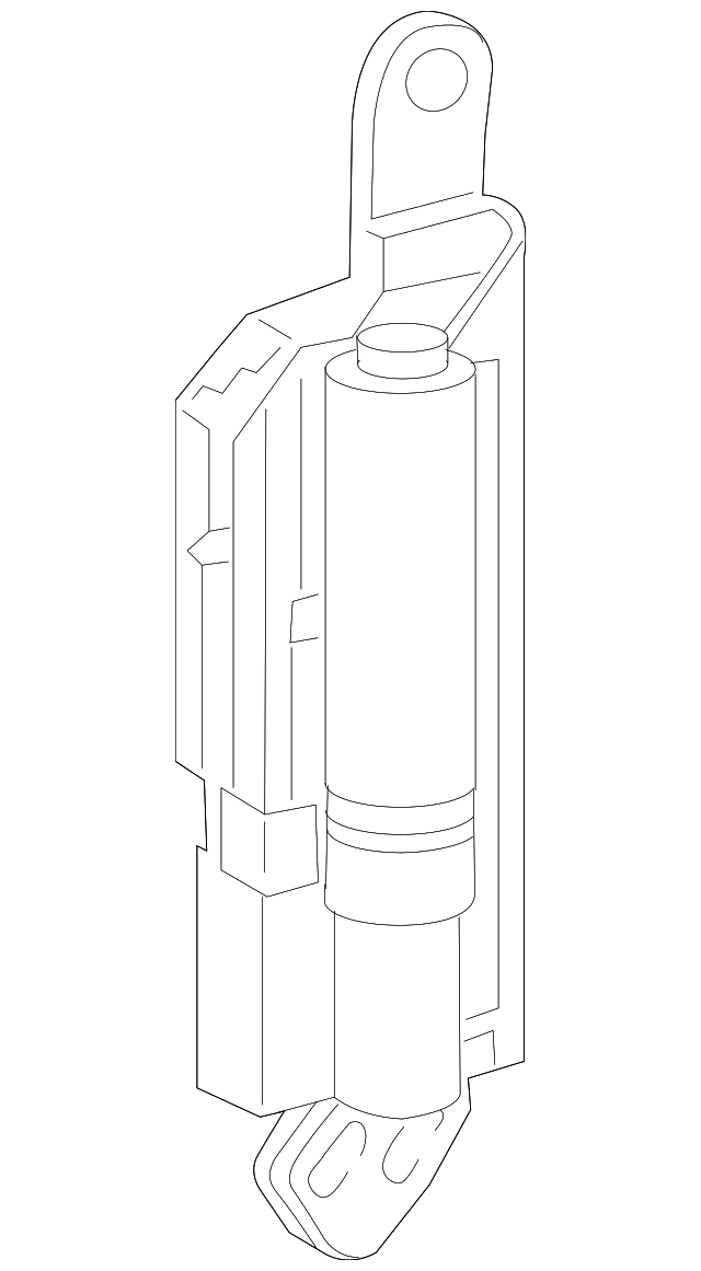 230-860-03-35 Деталь SUPPORT CYLINDER, LEFT