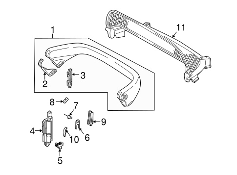 SL500 ROLL BAR
