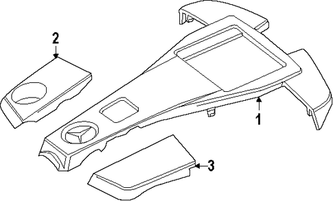 GL550 ENGINE APPEARANCE COVER