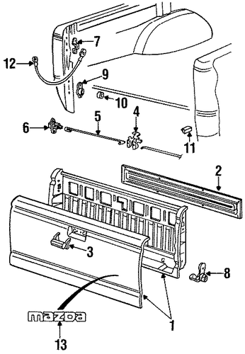 B2300 GATE & HARDWARE