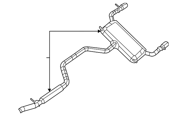 5171098AK Деталь MUFFLER W/TPIPE