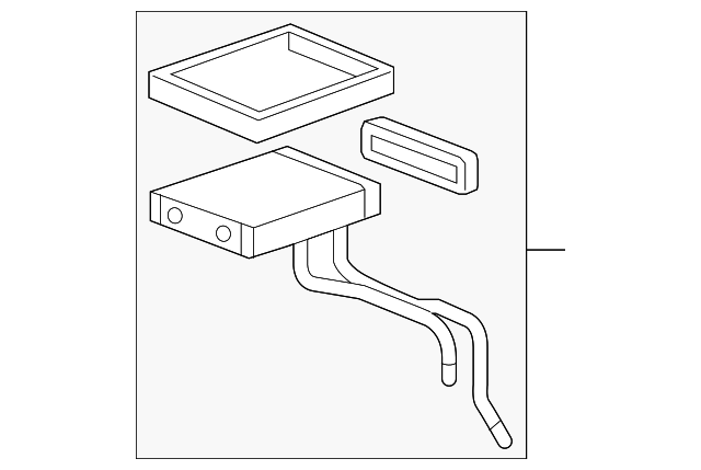 19130385 Деталь HEATER CORE
