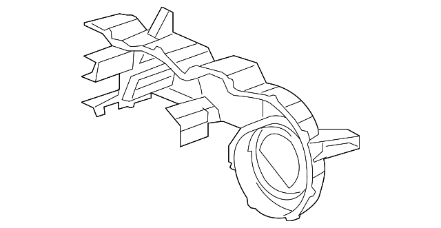 19130373 Деталь UPPER CASE, RIGHT