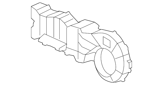 19130374 Деталь UPPER CASE, LEFT
