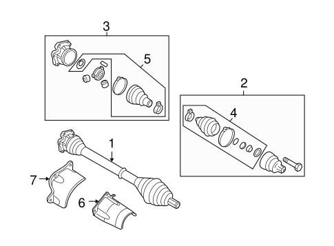 S4 DRIVE AXLES