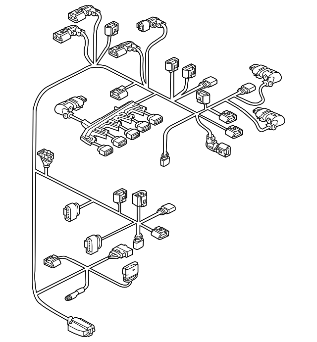 07K-971-072-K Деталь ENGINE HARNESS
