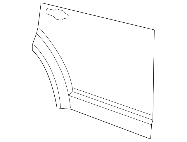 68067464AB Деталь OUTER PANEL, RIGHT