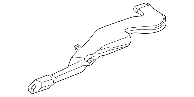88566-60340 Деталь REAR DUCT, LEFT