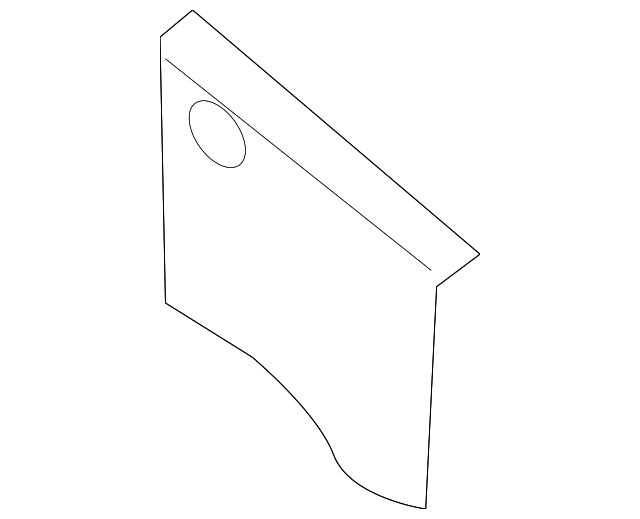 K3870-ZT0MA FILLER DOOR, LEFT