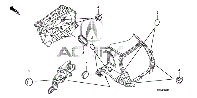 RDX GROMMET (RR.)