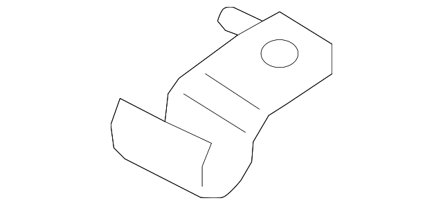 32416791634 Деталь RETURN LINE ASSY BRACKET