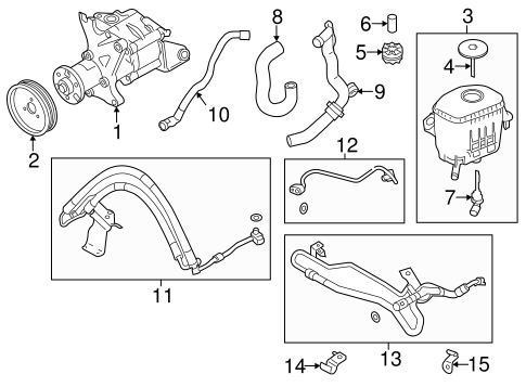 750i PUMP & HOSES
