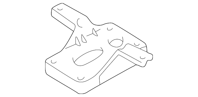 MR342758 Деталь MOUNT BRACKET
