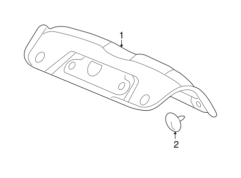 Cobalt INTERIOR TRIM - TRUNK