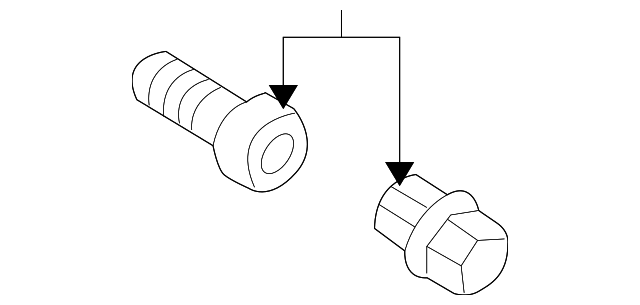 7L0-698-139-060 Деталь WHEEL BOLT