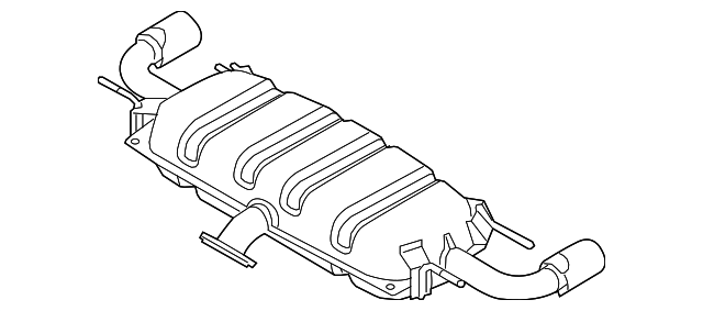 PE01-40-100 Деталь MUFFLER & PIPE