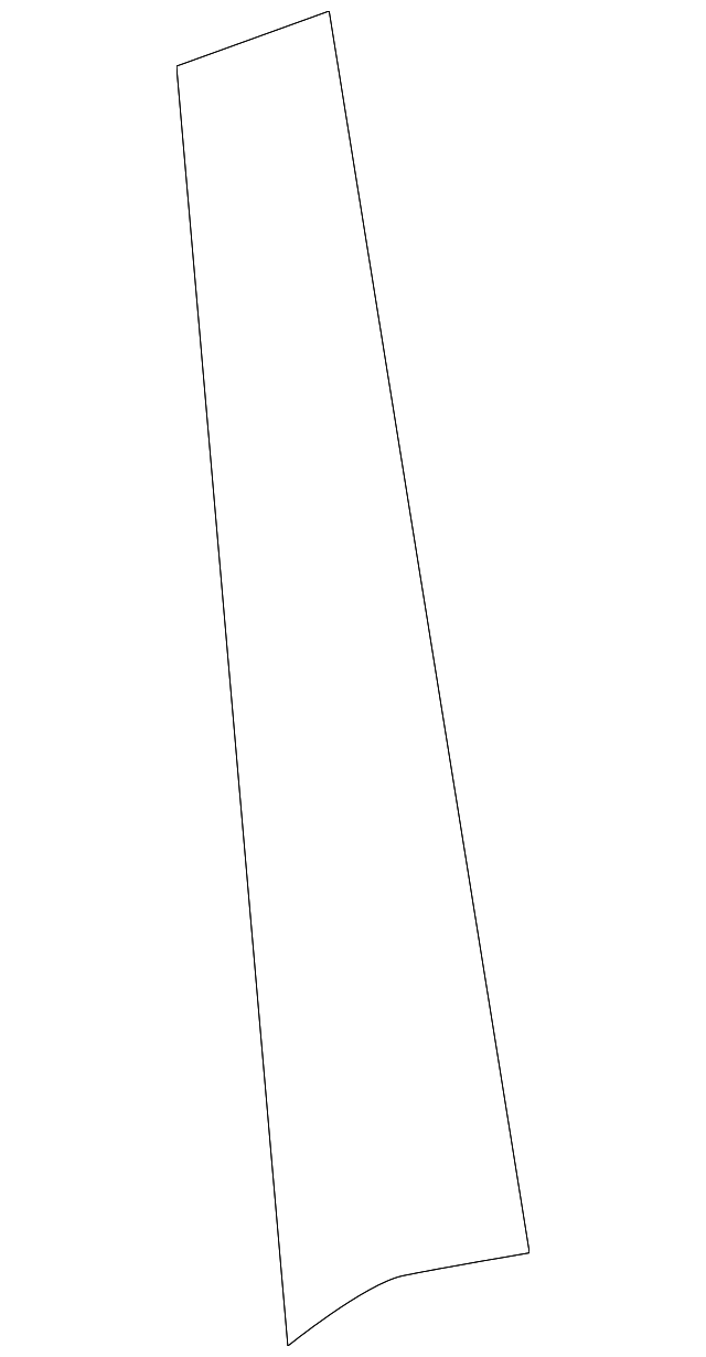 75756-06080 Деталь WINDOW MOLDING, LEFT