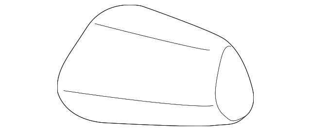 K6374-CA000 Деталь MIRROR COVER, LEFT