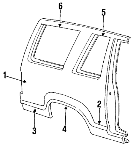 Navajo QUARTER PANEL