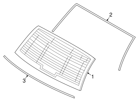 Amanti GLASS & HARDWARE - BACK