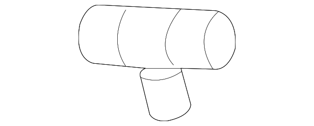 22728074 UPPER HOSE T-CONNECTOR