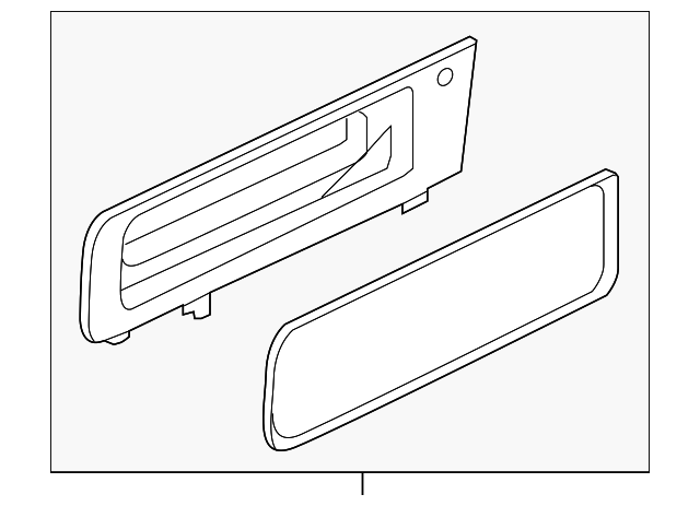 8L1Z-4029700-B Деталь QUARTER GLASS, RIGHT