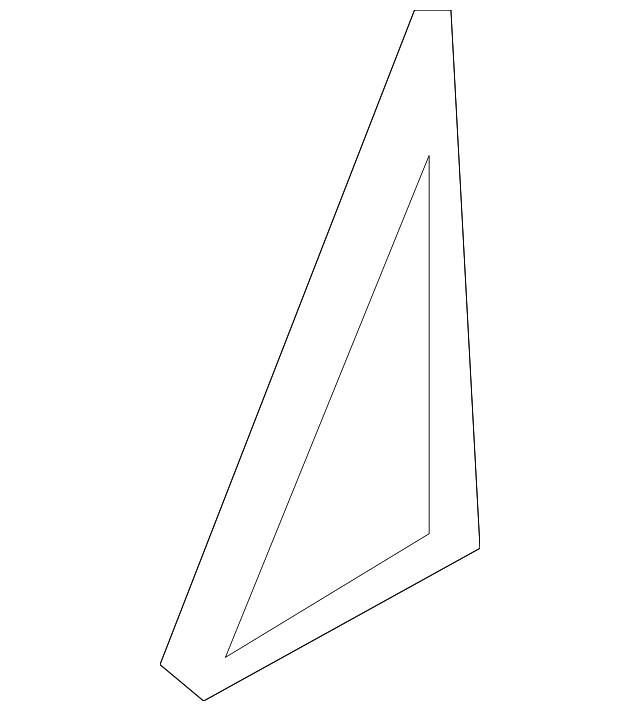 83830-2J000 Деталь REAR MOLDING, LEFT