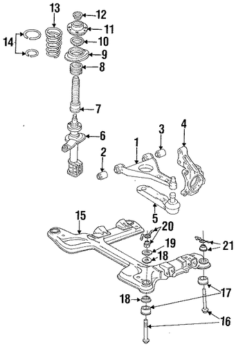 Monaco SUSPENSION COMPONENTS