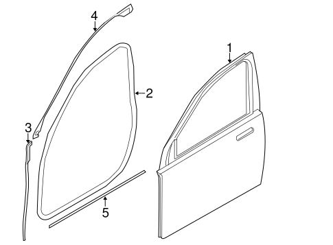 750i DOOR & COMPONENTS