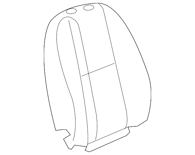 15923998 SEAT BACK COVER