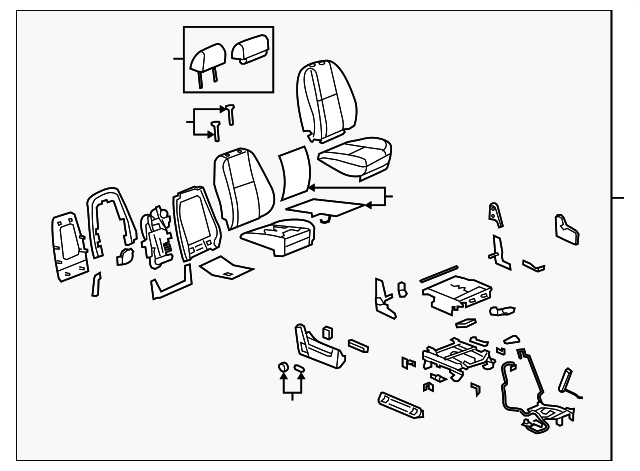 15934159 SEAT ASSY