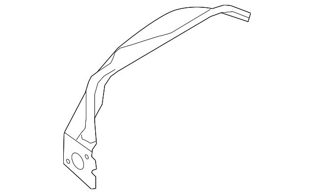41-14-2-758-353 Деталь OUTER WHEELHOUSE, LEFT