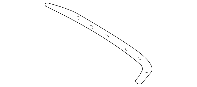MR557305 Деталь UPPER PLATE, LEFT