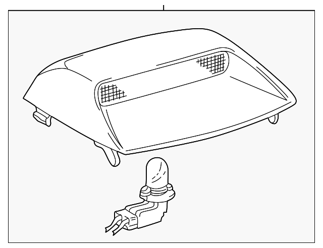 81570-06040-C0 Деталь HIGH MOUNT LAMP