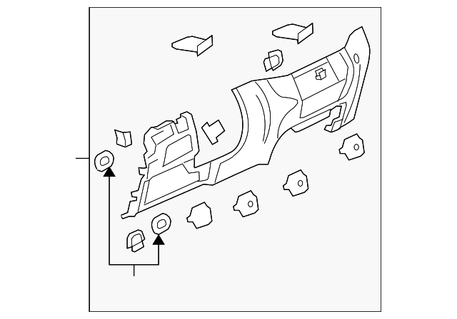 5M1-857-005-T-31X Деталь TRIM PANEL