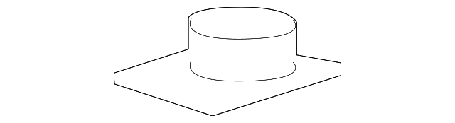 -W520824-S439 Деталь SKID PLATE RETAINER NUT