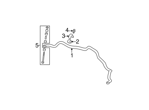 Lancer STABILIZER BAR & COMPONENTS