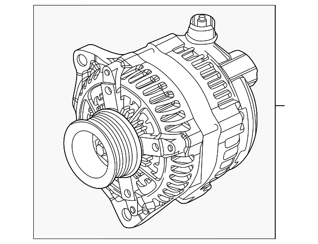 BC3Z-10346-B Деталь ALTERNATOR