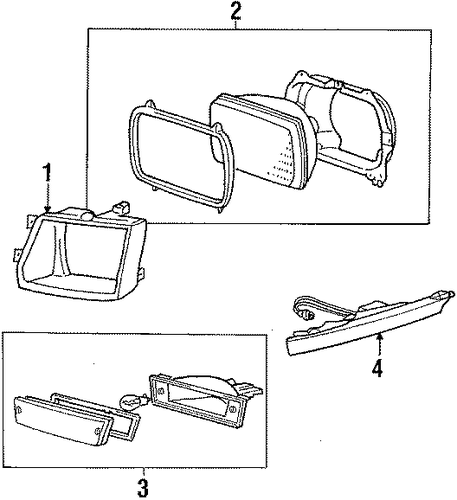Colt HEADLAMP COMPONENTS 2