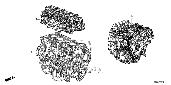 HR-V ENGINE ASSY. - TRANSMISSION ASSY.