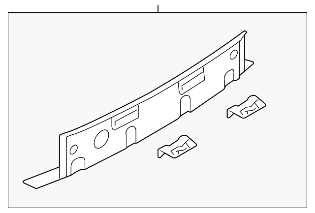 791101BA0A Деталь REAR BODY PANEL