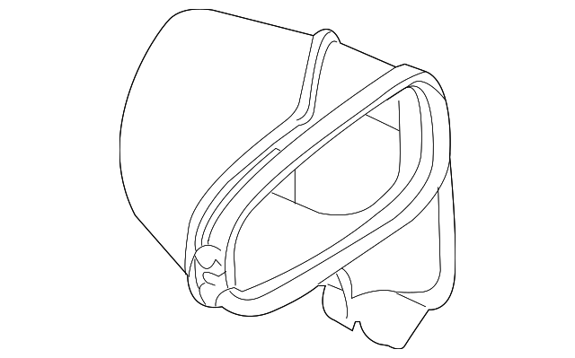 64-31-8-379-955 Деталь AIR DUCT, LEFT