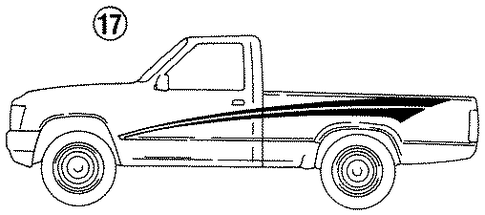 Pickup STRIPE TAPE 6