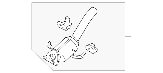 7L6-254-450-JX Деталь CATALYTIC CNVRTR, RIGHT