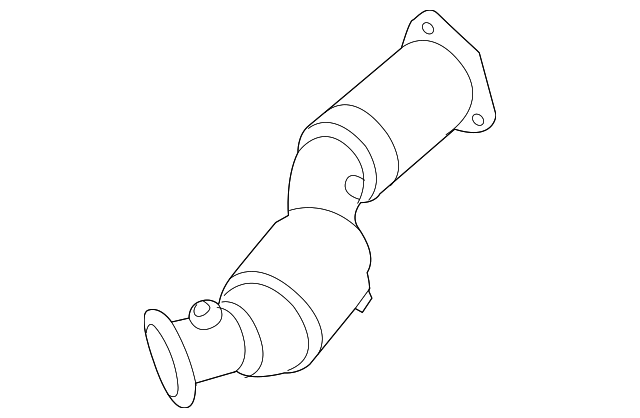 7L6-254-300-JX Деталь EXHAUST PIPE, LEFT
