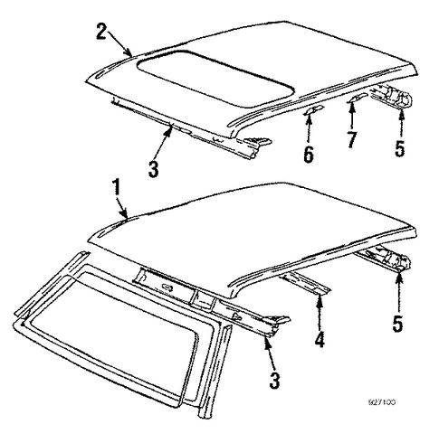 Scirocco ROOF & COMPONENTS